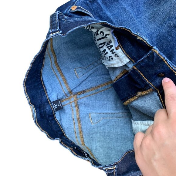 TRUE Religion Jeans Size 33 ROCCO Blue - Picture 5 of 6